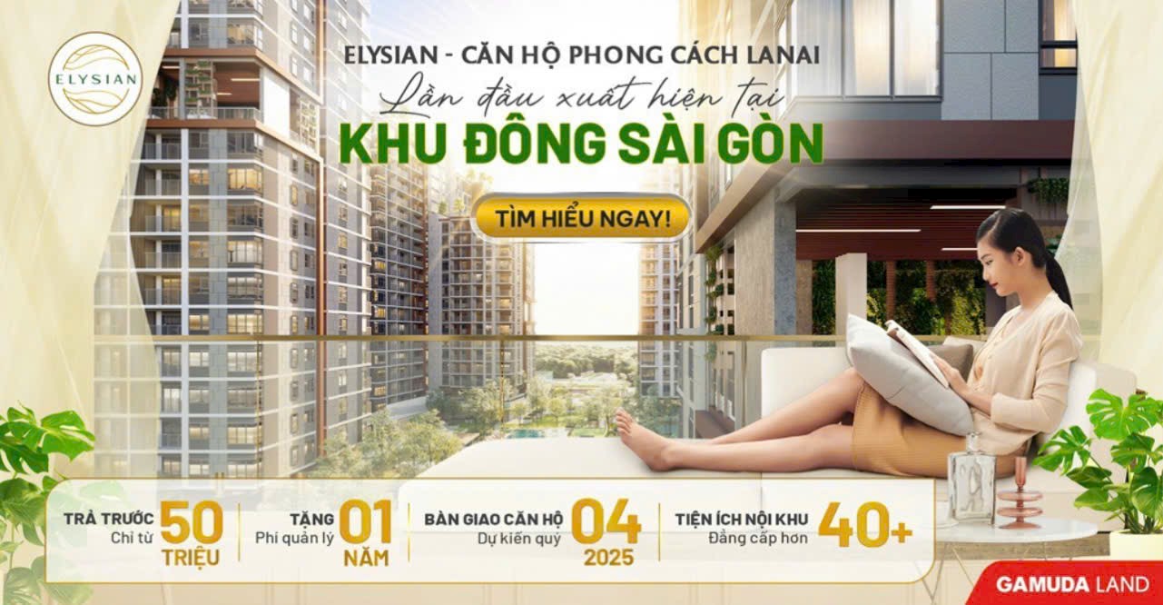 KHU CĂN HỘ CAO CẤP ĐẦU TIÊN TẠI KHU ĐÔNG CÓ GÌ ĐẶC BIỆT