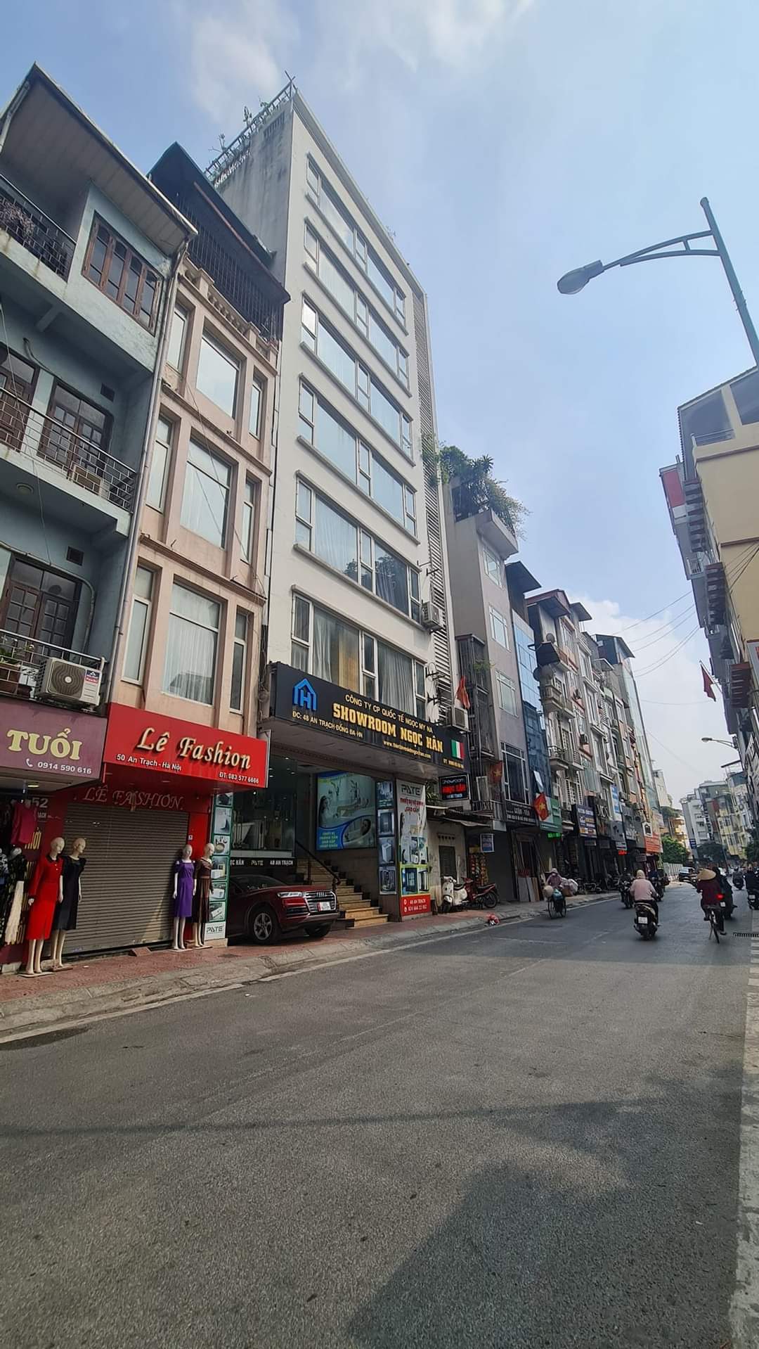 SIÊU PHẨM! MẶT PHỐ CÁT LINH - AN TRẠCH - 8 TẦNG - THANG MÁY. 60M X 8T. GIÁ 29 TỶ