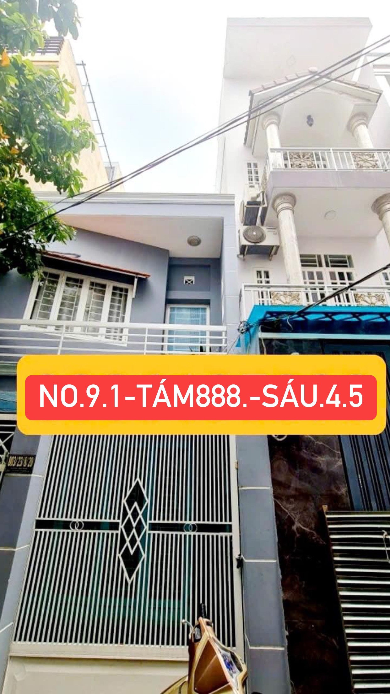 . HXH ĐỖ CỬA. HUỲNH T PHÁT. PHÚ THUẬN Q7.63m2. NHỈNH 5t