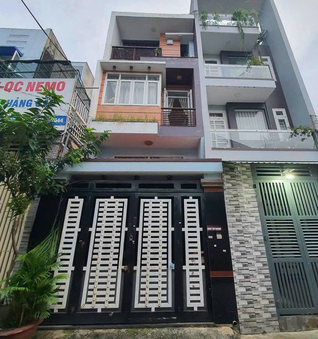 Mã Lò Nhà 4 tầng - hẻm nhựa 8m - Nhà mới cứng - 45m2 - ngộp bán nhanh 4 tỷ