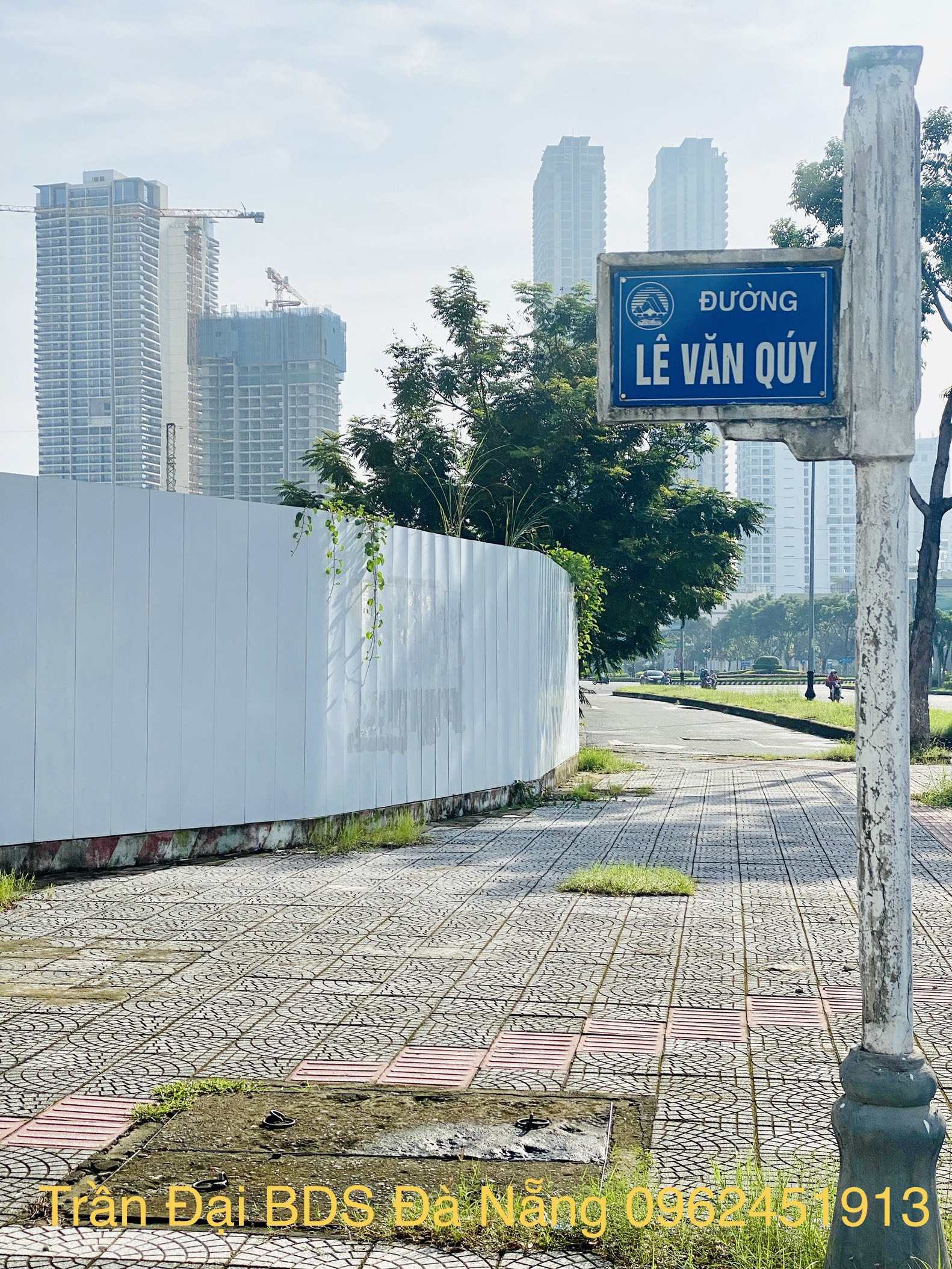 BÁN 100m2 ĐẤT - MẶT TIỀN 5m - ĐƯỜNG 15M - VỈA HÈ 5M