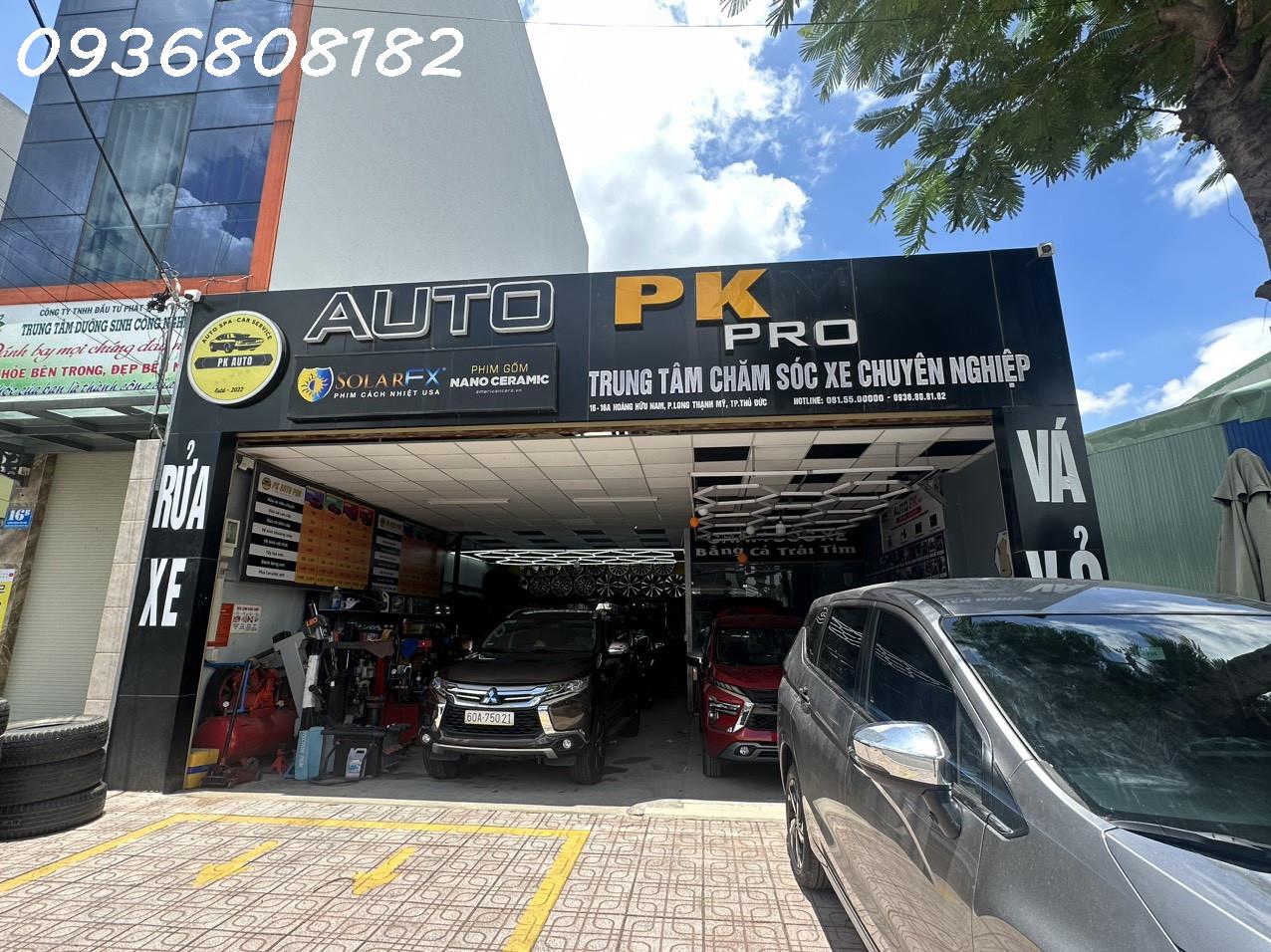 Sang nhượng toàn bộ cửa hàng Gara Chăm sóc xe - đồ chơi xe tại Hoàng Hữu nam, P.Long Thạnh Mỹ