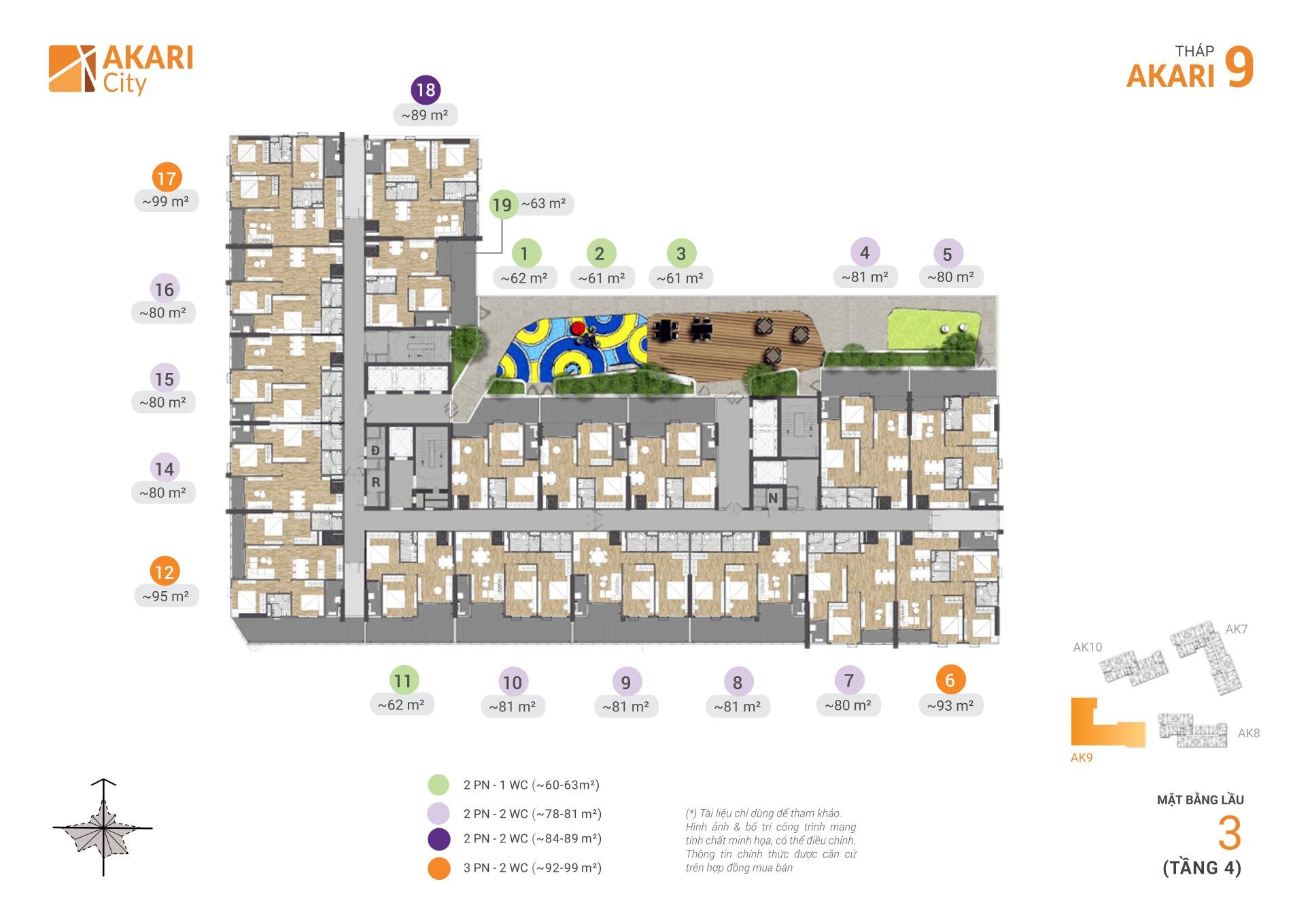600 triệu sở hữu căn hộ Akari-trả góp tháng 2 triệu đến T8/2026