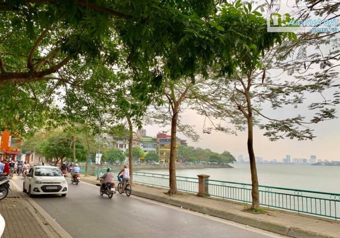 Nhà view hồ Tây, mặt phố Tây Hồ, 183m2, MT 10m, Kinh doanh, Ô tô tránh, nhỉnh 100 tỷ