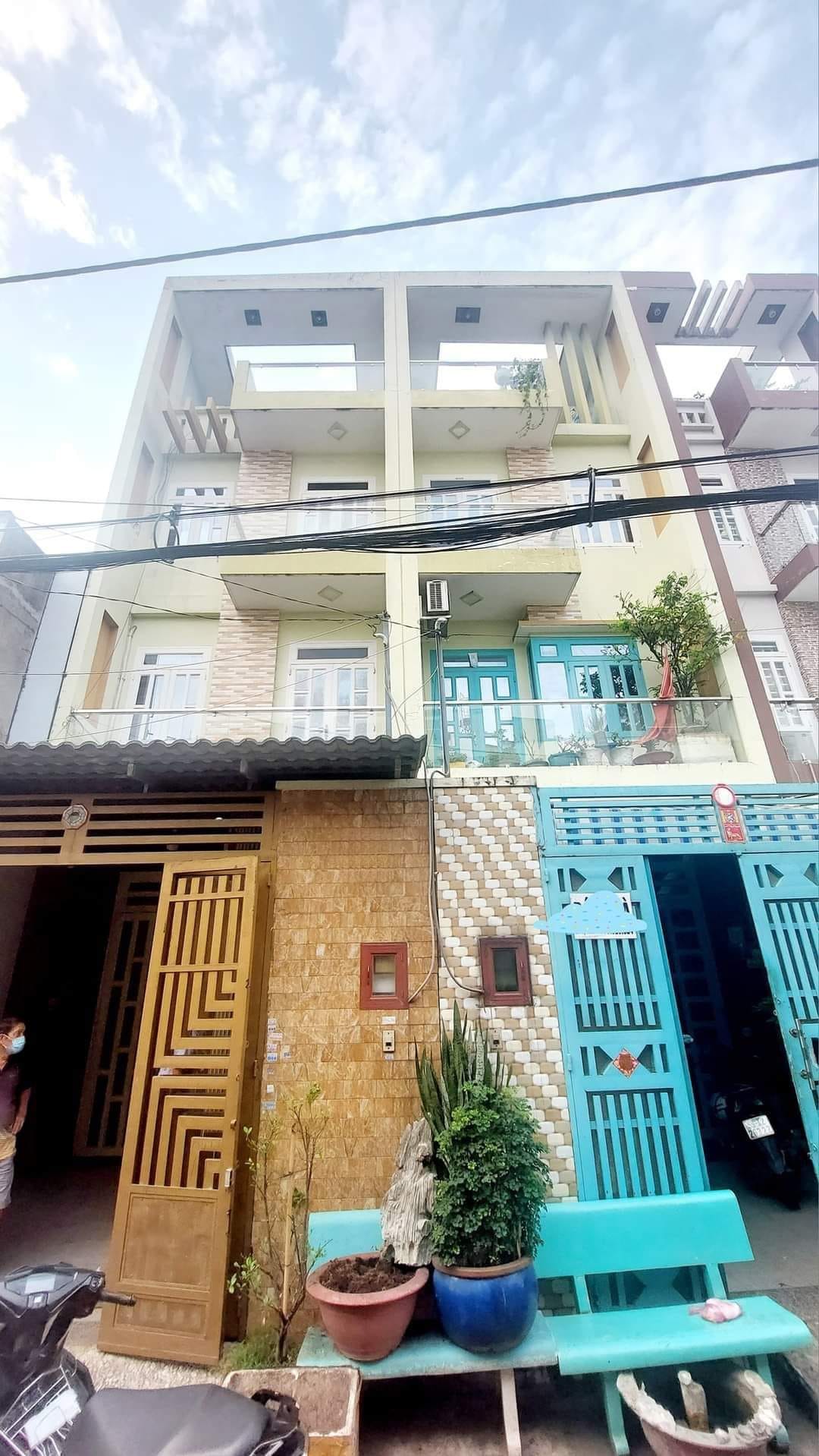 BÁN NHÀ -TRƯƠNG PHƯỚC PHAN - ĐƯỜNG 6M - 4.5MX17M - GẦN KHU TÊN LỬA - 4 TẦNG - 5.7 TỶ