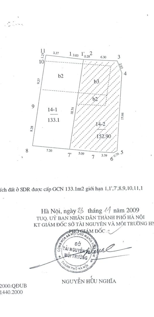 BÁN LÔ ĐẤT ĐẸP - MẶT NGÕ THÔNG - PHỐ VĨNH PHÚC QUẬN BA ĐÌNH - TỔNG DIỆN TÍCH 286M2 SỔ ĐỎ - HIỆN TẠI CHIA LÀM 2 LÔ RIÊNG
