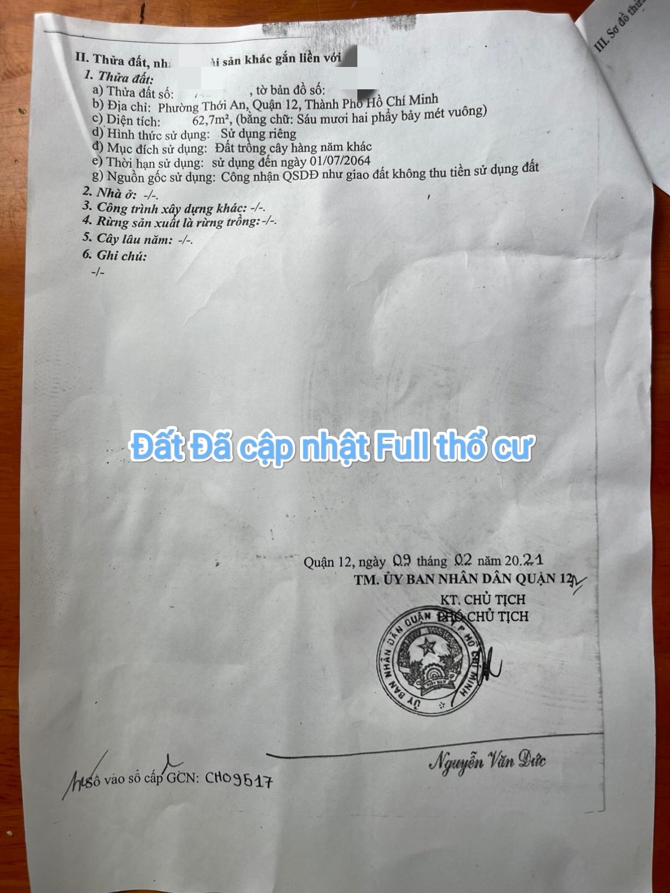 Bán Nhà Mặt Tiền Lê Thị Riêng Lô Góc không lộ giới 5×12.7 Chào 6Tỷ4 Thương Lượng