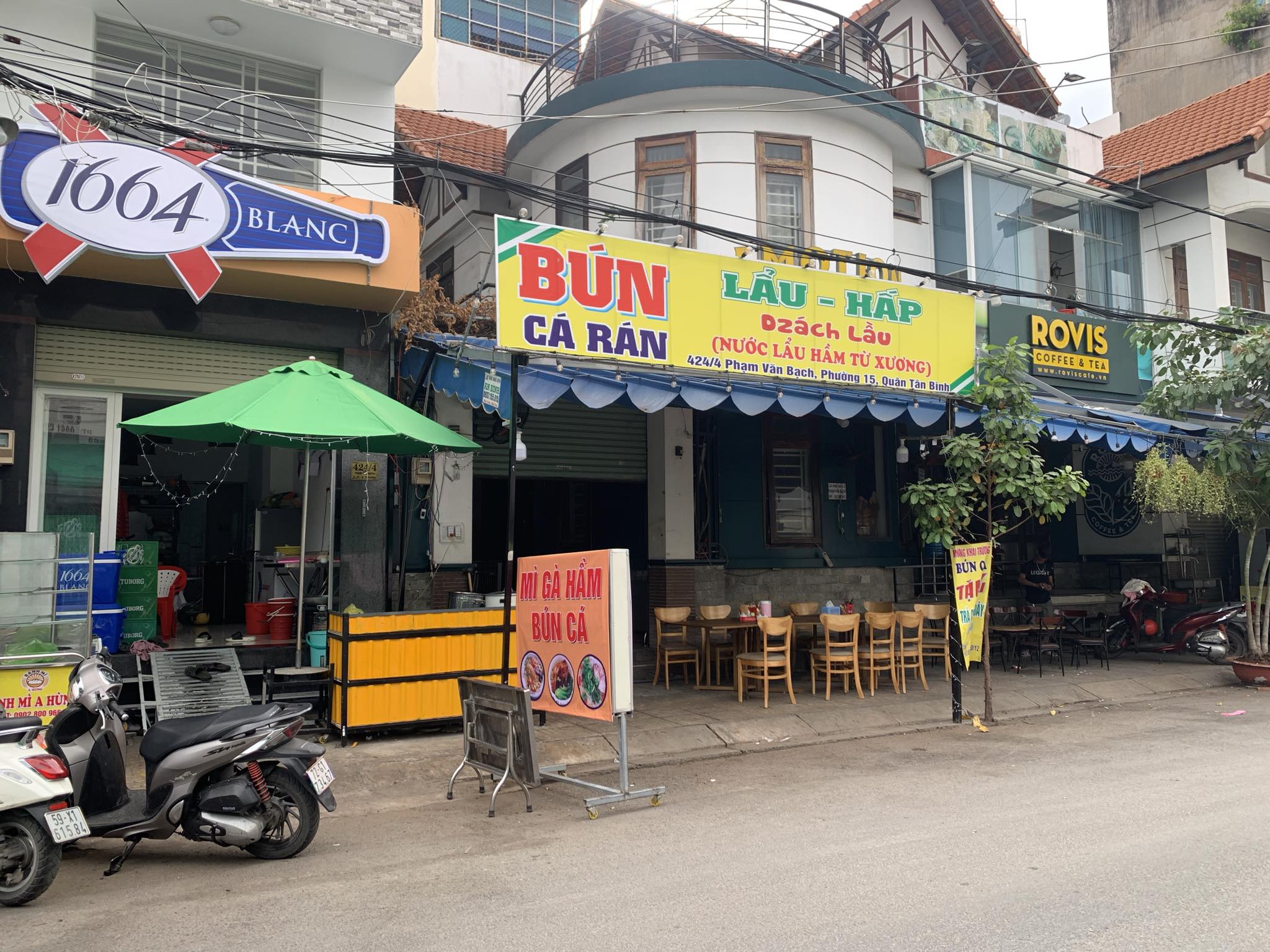 Q. Tân Bình, Bếp Ngỉ Nên Sang Rẻ Quán “Lẩu – Hấp ” Giá chỉ 98 tr, Mb ngang 16m , thuê rẻ 8 tr / tháng, gần