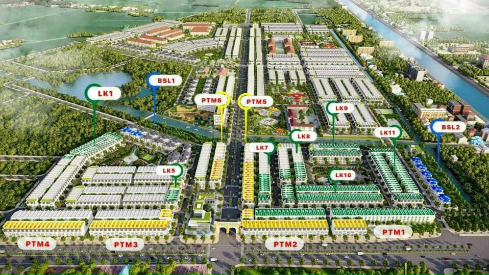 Bán lô đất LK 11 - 13, LK 1 - 04, LK 6 - 07 thanh toán tiến độ dự án Dicvictory Hậu Giang - 0373*817*178