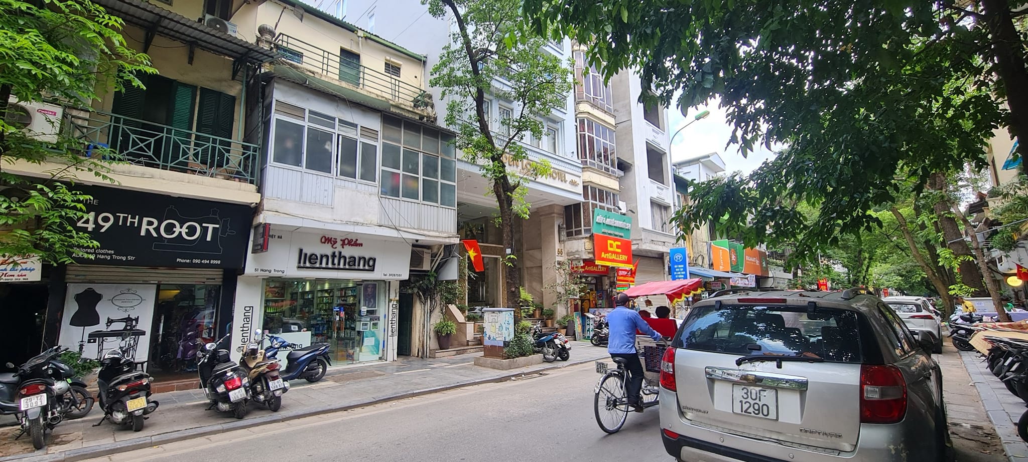 Bán Nhà Mặt Phố Hàng Trống 130M2 3 Tầng Mặt Tiền 4M -70 Tỷ