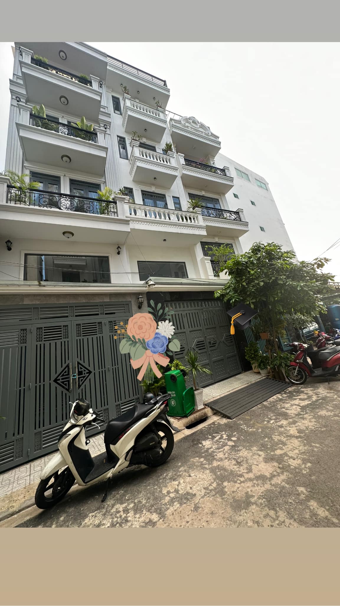 Nhà mới đường Nguyễn Văn Quá, Quận 12, 80 m2 hẻm xe hơi, 5 tầng chỉ 4 tỷ