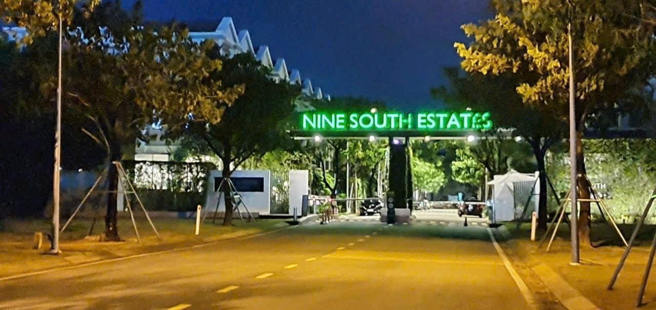 Khu Biệt Thự NINE SOUTH -Mặt tiền Đường số víp Phước Kiển -Nhà Bè