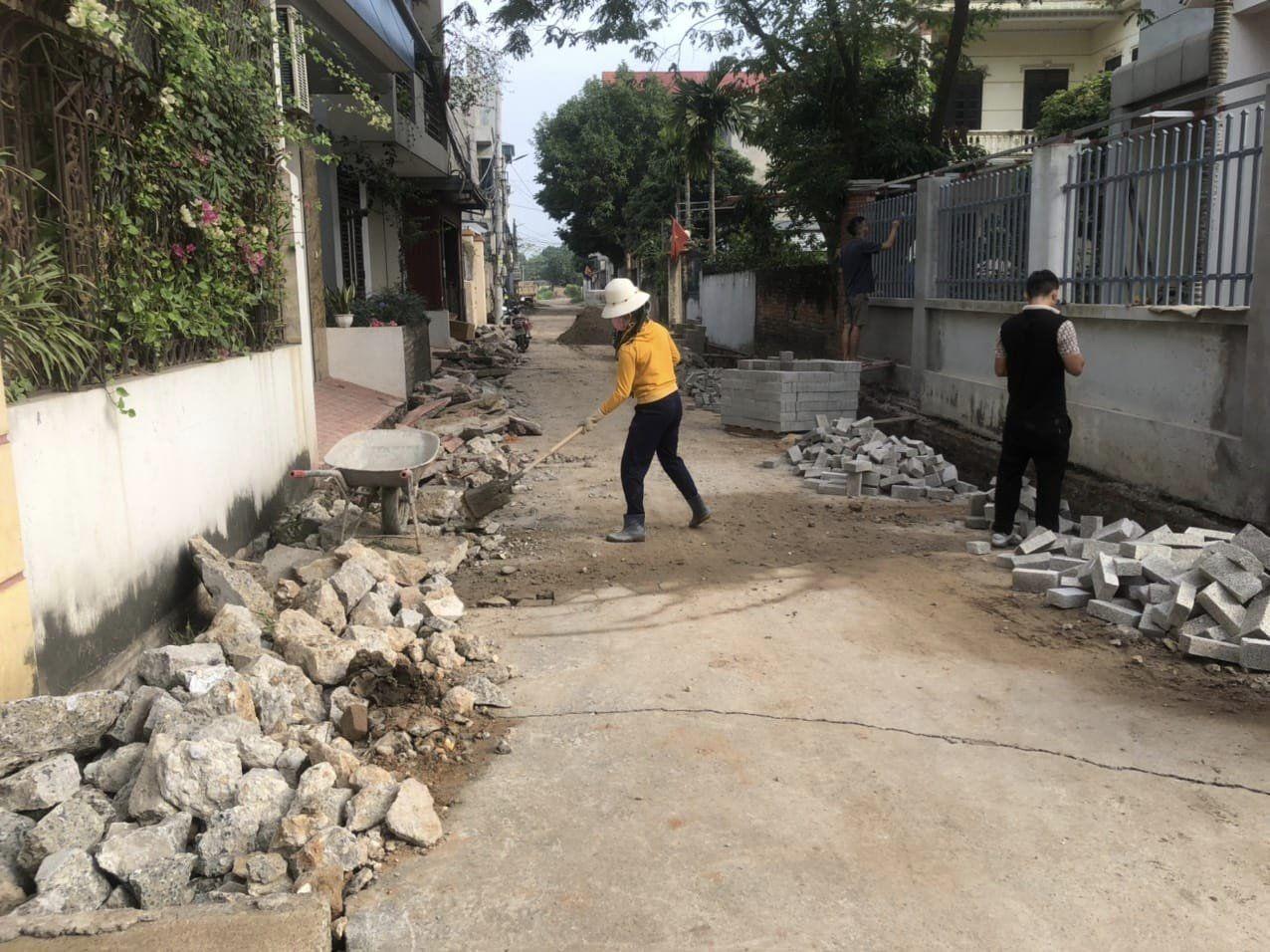 Chính chủ gửi bán 60m TIÊN DƯƠNG,ĐÔNG ANH lô góc vuông vắn đường thông ngõ hơn 3m LH 0376692001