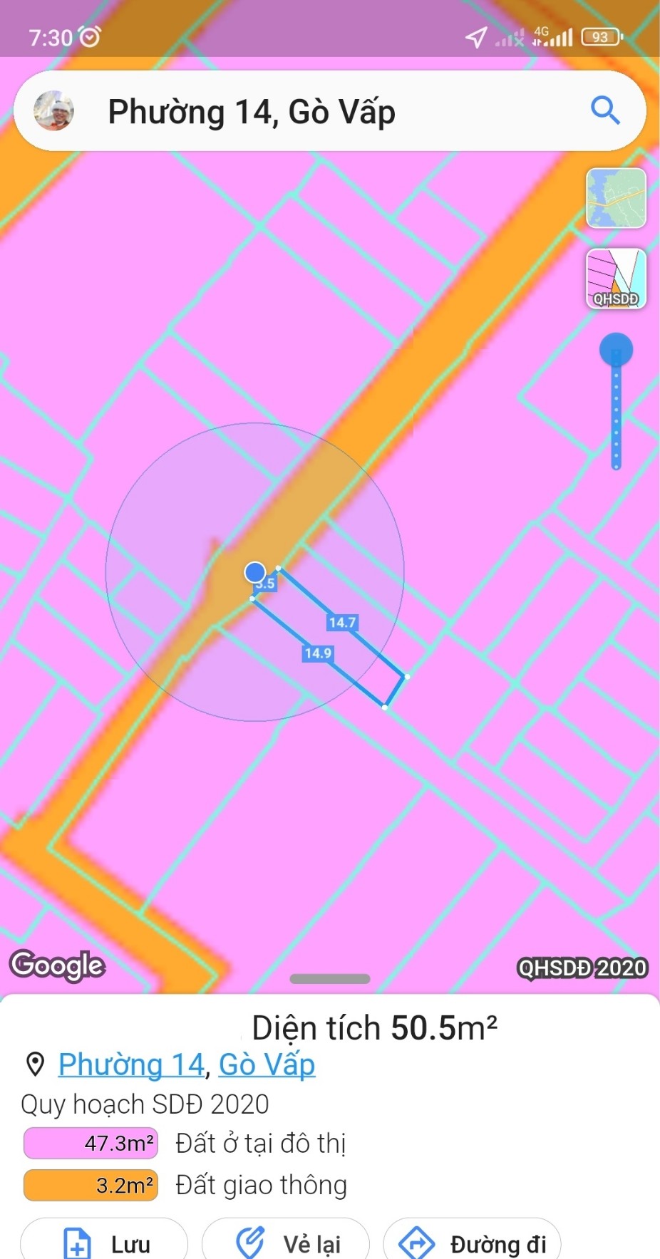 Ui Nhà Hẻm 6M 52M2 có 4Tỷ5 Quang Trung Chợ Cầu