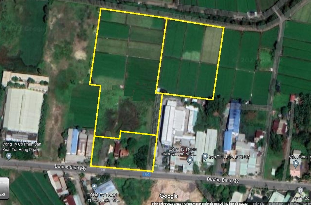 Giảm Sâu Mặt Tiền Bình Mỹ Củ Chi 20.000m2 10.000 TC - Chỉ Còn 125 Tỷ