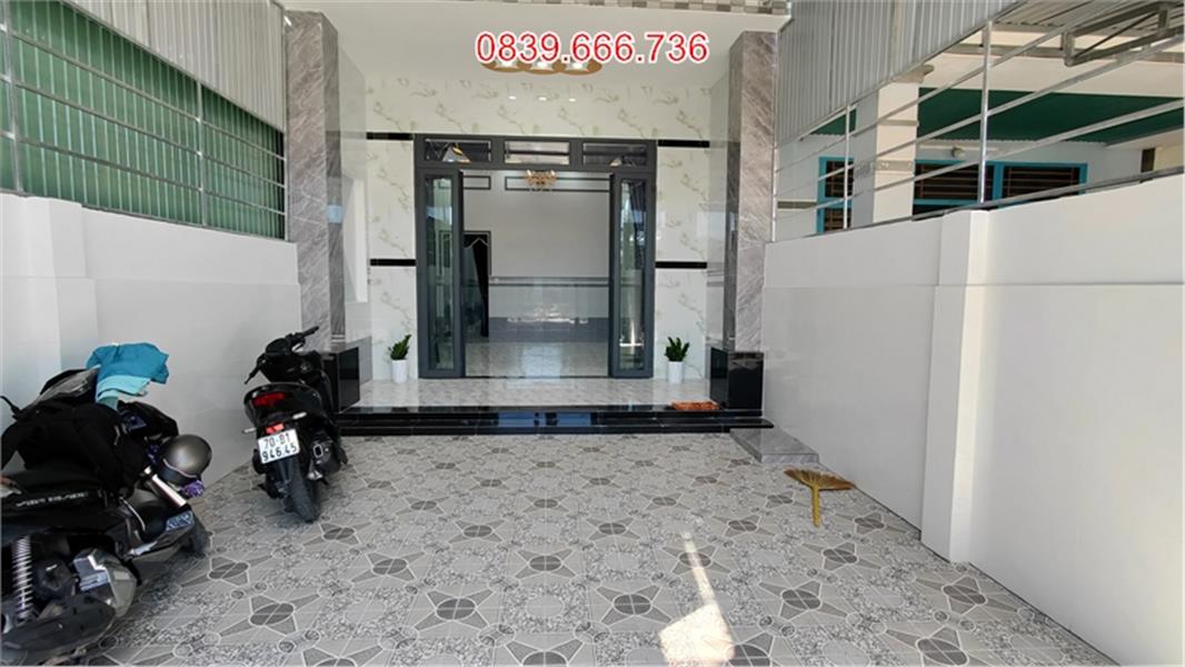 Mẫu Nhà Mặt Tiền Đã Hoàn Công