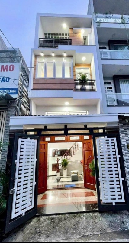 Chợ Ẩm Thực Quận 3, Hẻm 5m, Nhà 5 Tầng, 3PN Đẹp Ở Luôn, Chào 5 tỷ