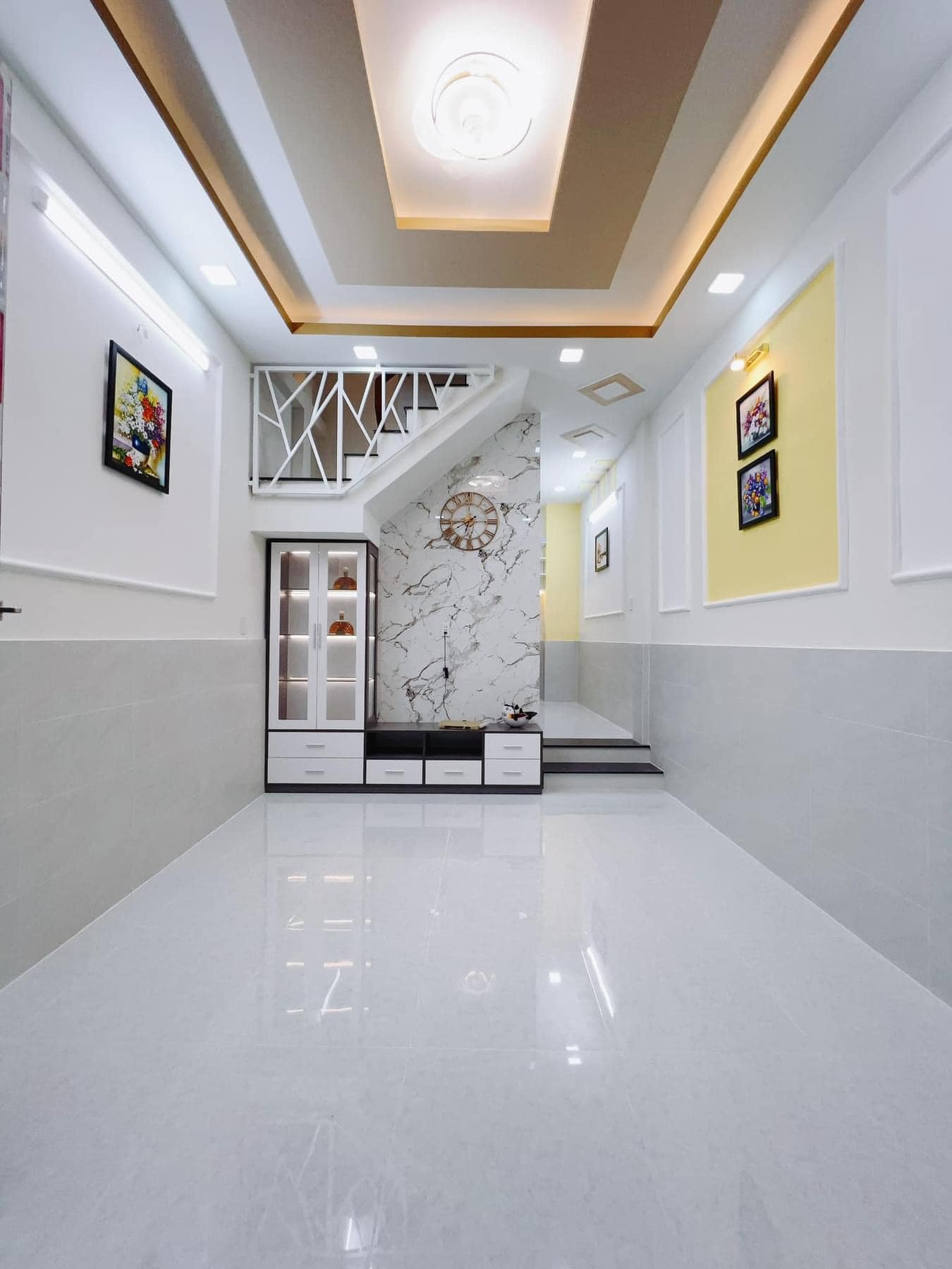 Nhà 2 tầng hẻm 3m gần Bến Bình Đông p14 Q8 giá 2.x tỷ 3.5x8