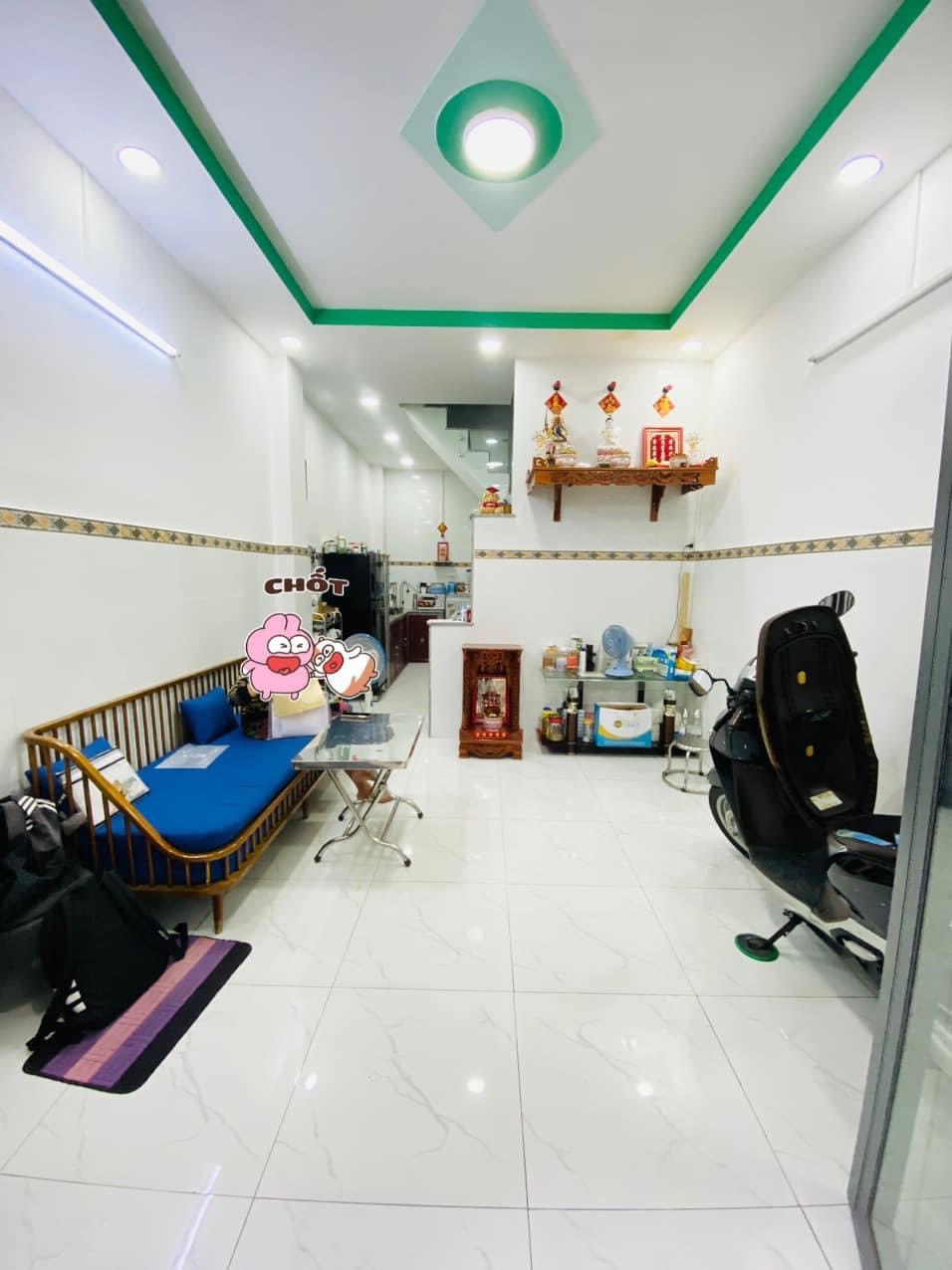 BÁN GẤP NHÀ MỚI 1 TRỆT 1 LẦU 2 PN. NHÀ Q6