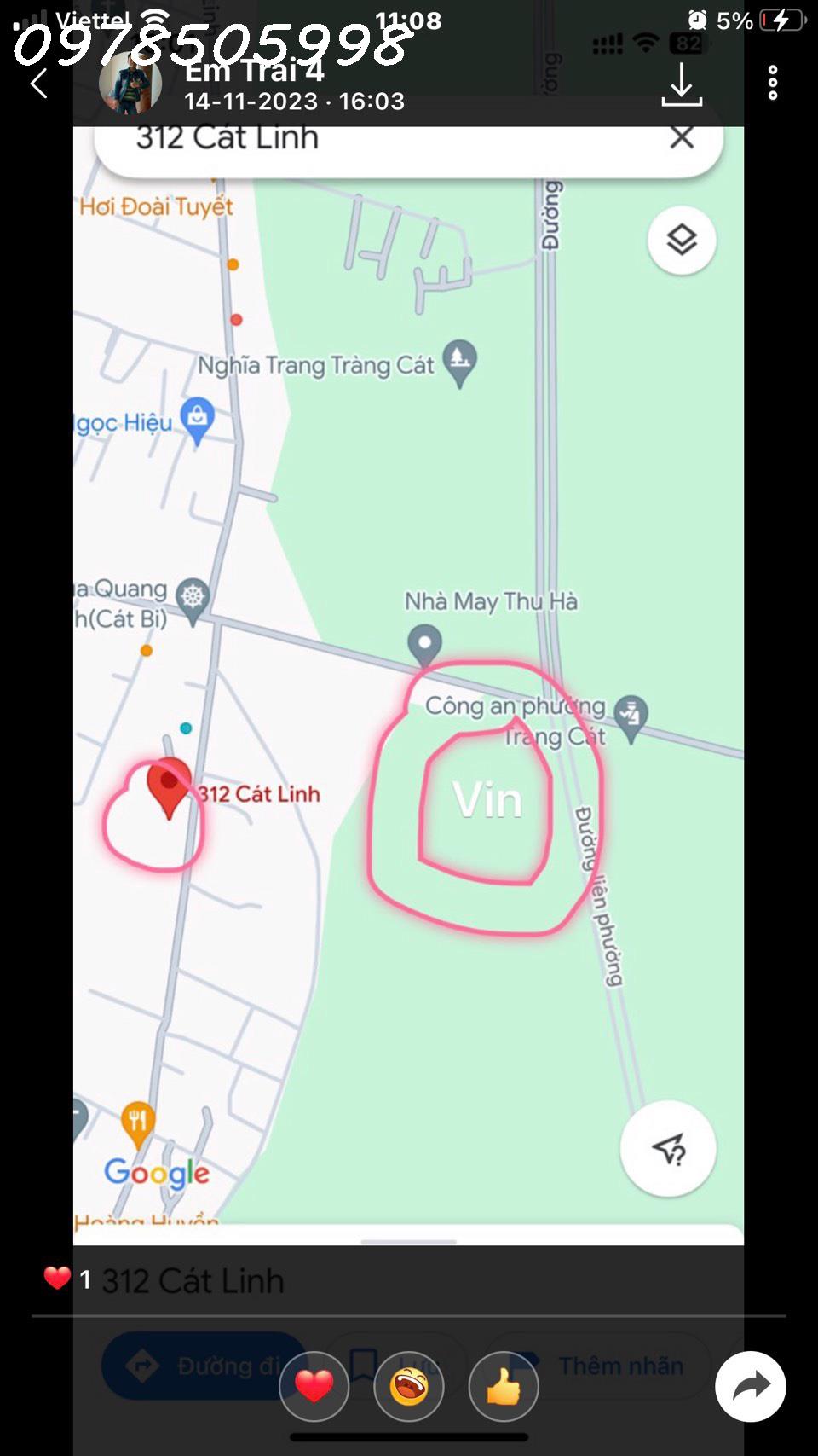 CHÍNH CHỦ BÁN GẤP LÔ ĐẤT THỔ CƯ Tại Trảng Cát, Hải An, Hải Phòng