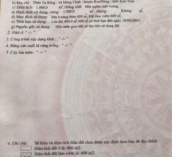 Chính chủ cắt lỗ mảnh đất Măng Đen - Kon Tum