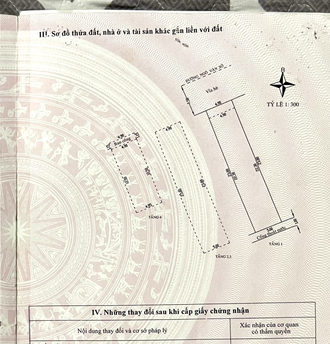 Bán Nhà 4 tầng mặt tiền đường Ngô Văn Sở khu kinh doanh sầm uất Quận Liên Chiểu