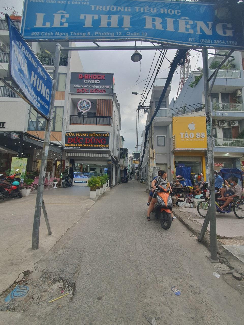 **Bán nhà quận 10, 493/70 Cách Mạng Tháng 8, quận 10, gần chợ Hòa Hưng