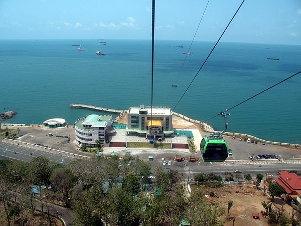 Cho thuê đất thổ cư mặt tiền đường Trần Phú ngay cáp treo Vũng Tàu