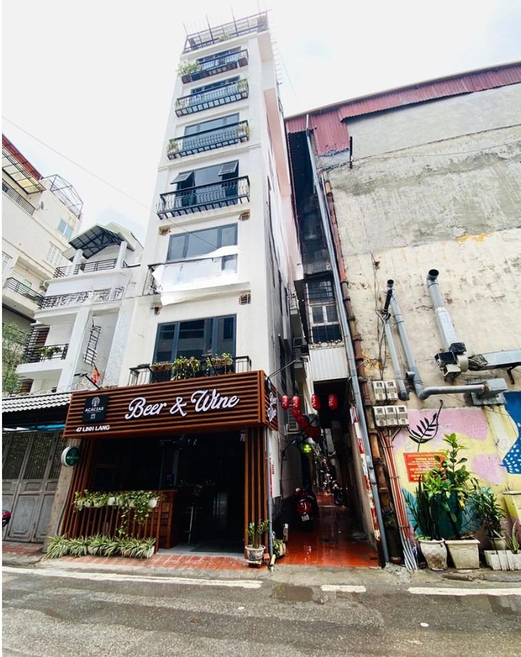 9 Tầng Mặt Phố Linh Lang Lô Góc 100M2 MT 4.5M Dòng Tiền 130Tr/th 48 Tỷ