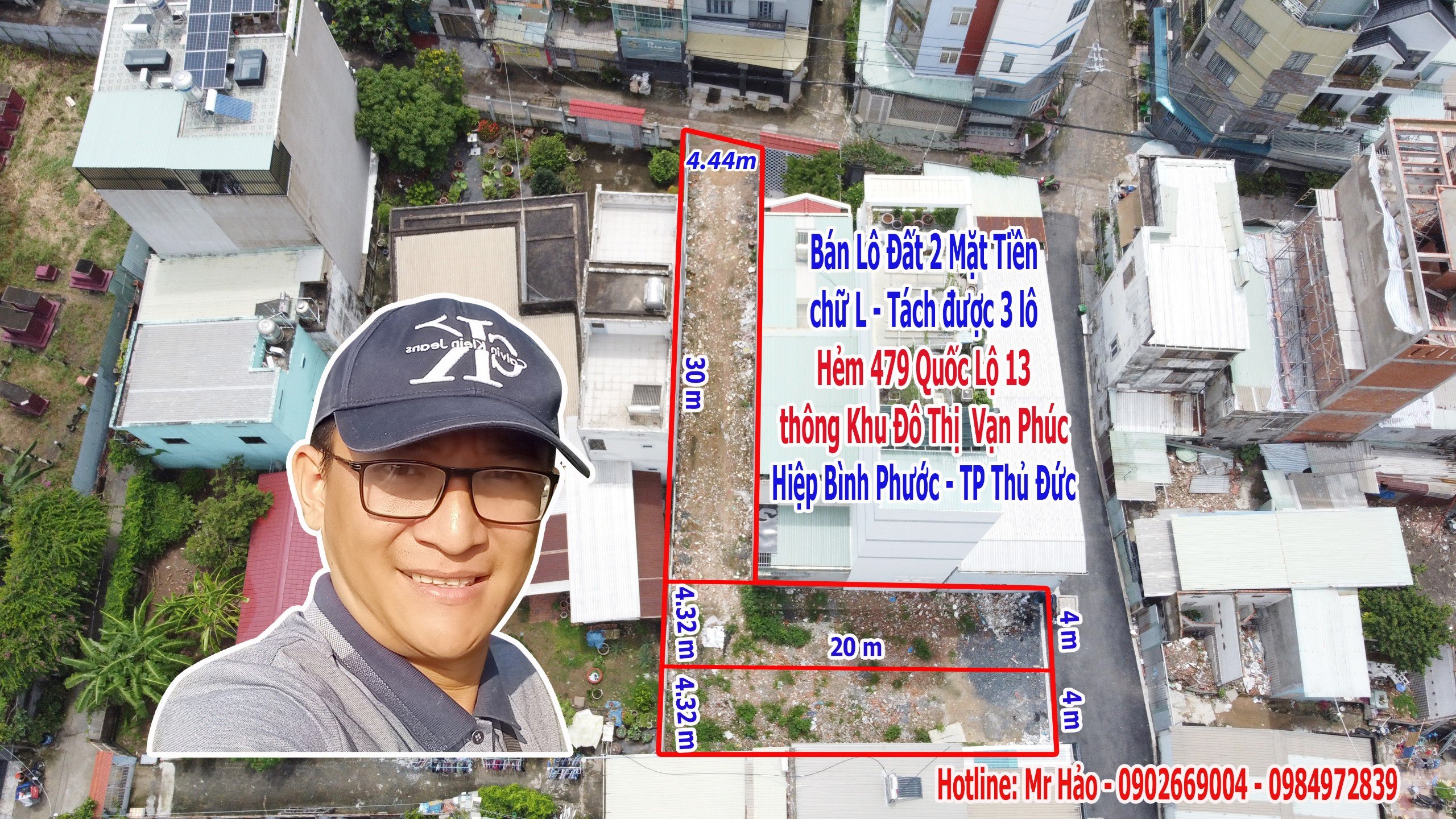 Bán 3 Lô Đất Hẻm 479 Quốc Lộ 13 - Hiệp Bình Phước - Thành Phố Thủ Đức