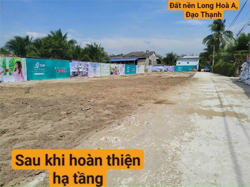 Đất thổ cư DT 66m2, ấp Long Hoà A, xã Đạo Thạnh, TP Mỹ Tho, chỉ 8tr/m2.