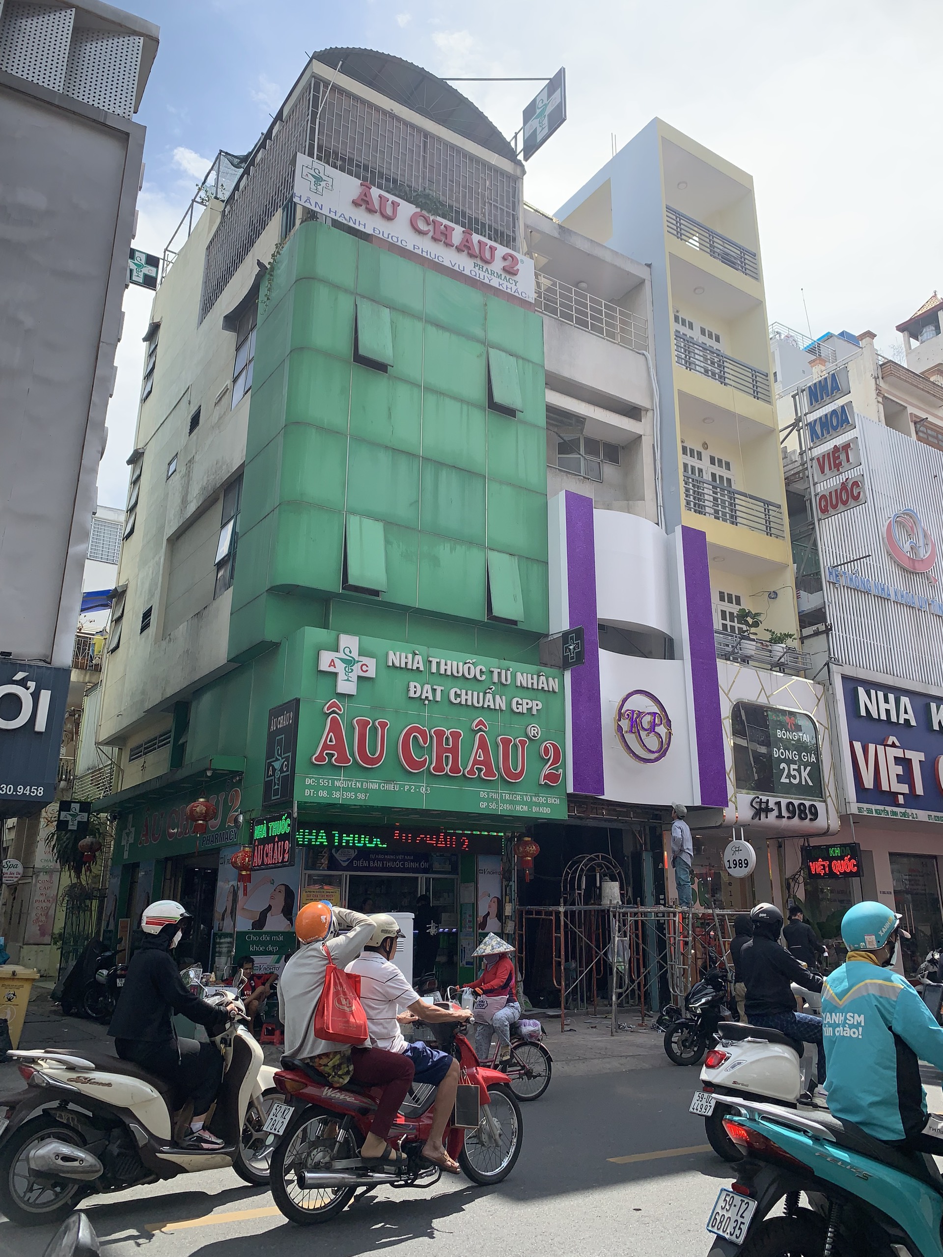 Bán nhà mặt tiền đường Điện Biên Phủ P11, Q10. Diện tích 4,1*28m CN 105m2. Giá 26 tỷ thương lượng