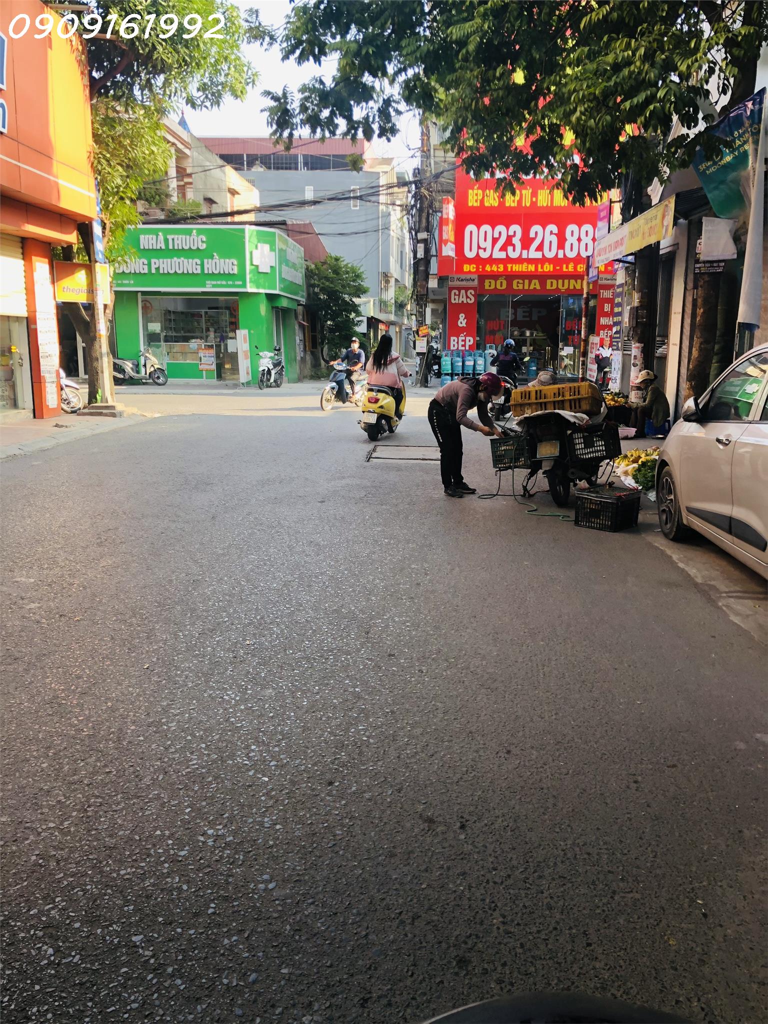 Mặt đường THIÊN Lôi đoạn ngã 3 đông đúc 60m2 hơn 4 tỷ