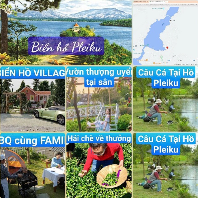 Biển Hồ Village- Trung tâm du lịch tại Gia Lai