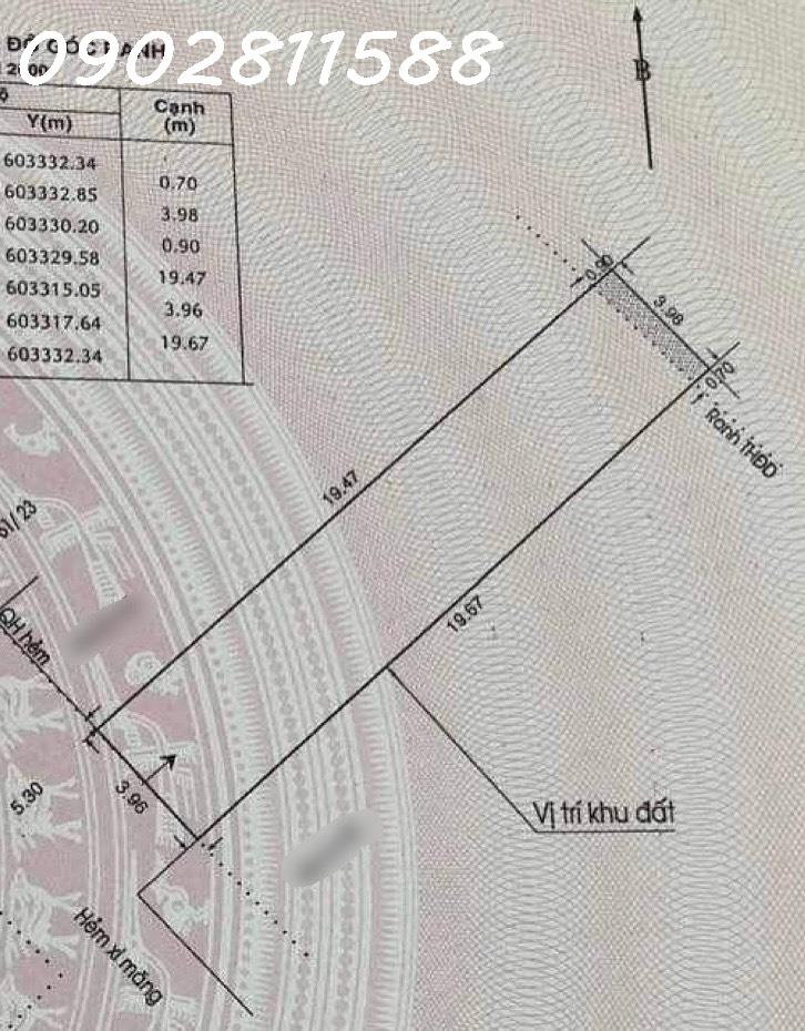 HẺM XE TẢI QUẬN 1 - 85M2 - TẶNG GIẤY PHÉP XÂY DỰNG MỚI NĂM 2023 -CHỈ 1x tỷ