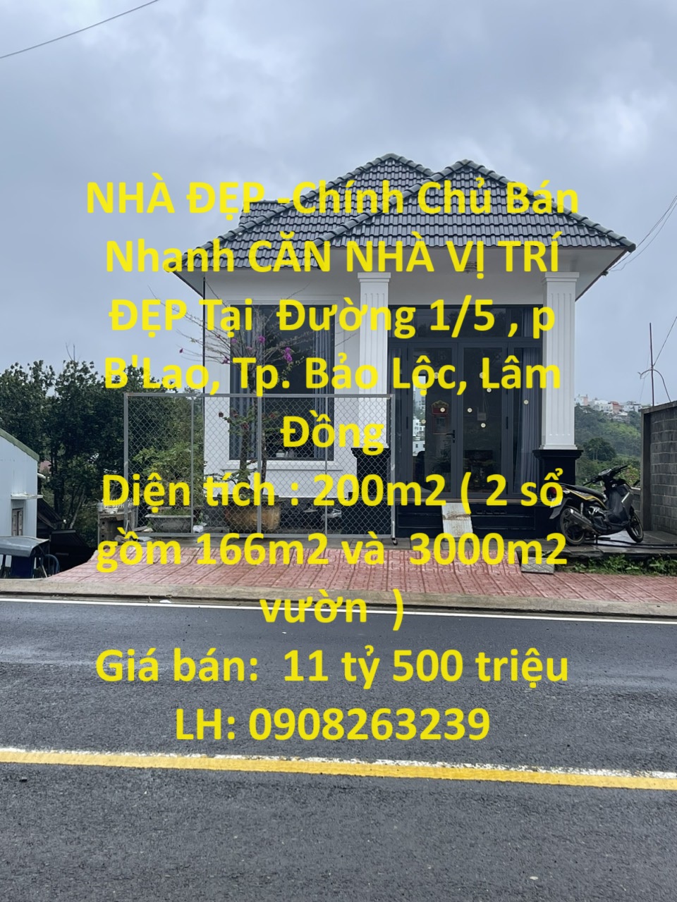 NHÀ ĐẸP -Chính Chủ Bán Nhanh CĂN NHÀ VỊ TRÍ ĐẸP Tại Đường 1/5 P B'Lao, Tp. Bảo Lộc, Lâm Đồng