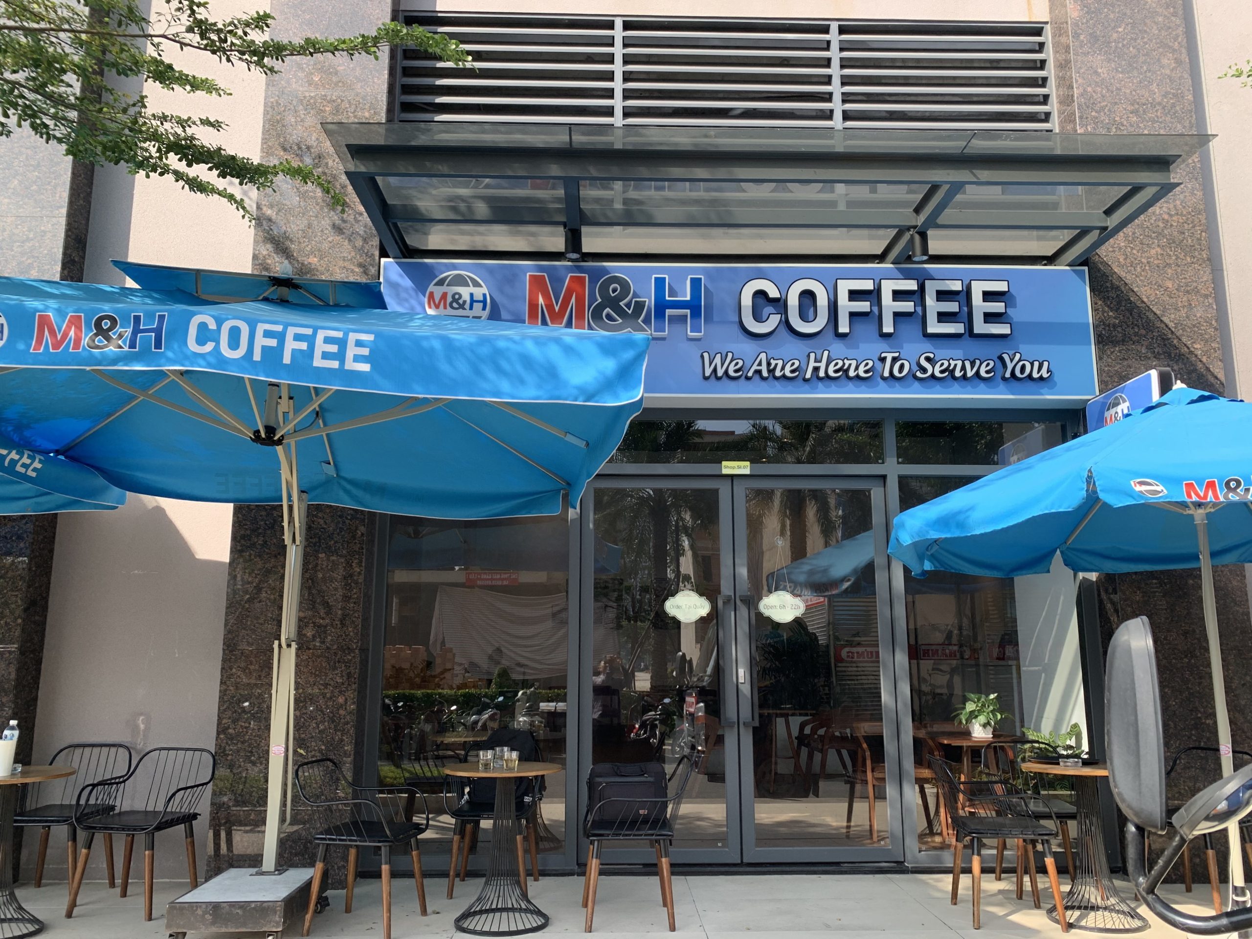 Quận 7 ! SANG RẺ QUÁN CAFE Shop House Máy Lạnh Khu Lock B chung cư Q7 riverside complex, Đường Đào Trí ( đầu tư