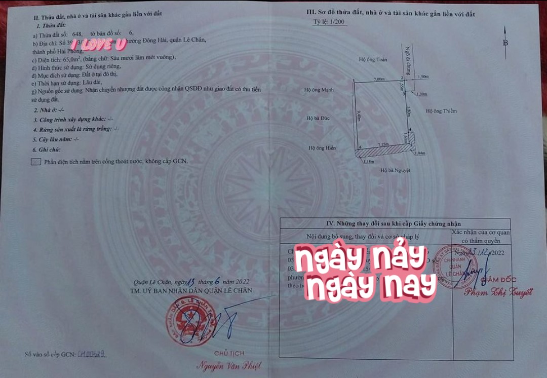 Bán đất ngõ 147 Đình Đông, diện tích 65m GIÁ rẻ chỉ 1.2 tỉ