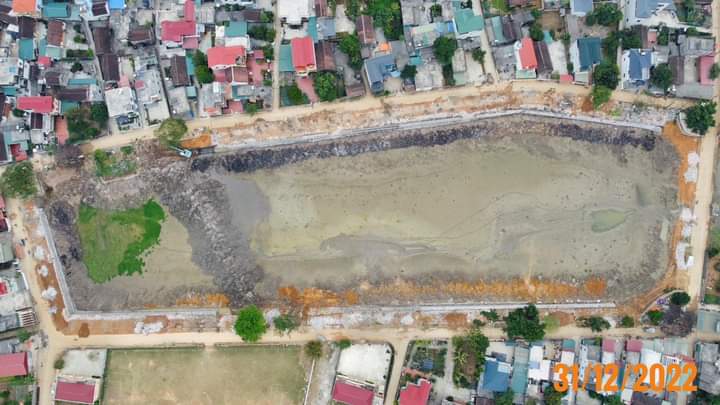 Bán nhà mặt hồ thôn quýt 2 diện tích 520m2 - mặt tiền 20m - giá 15,5 tỷ