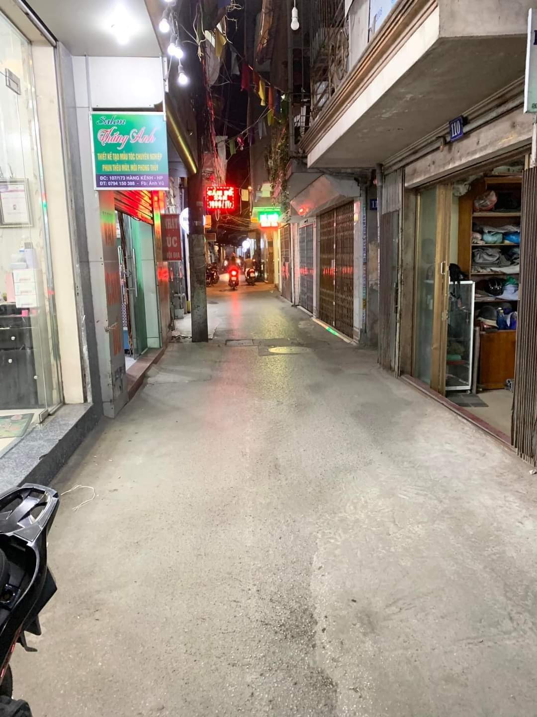 Bán đất mặt ngõ 173 Hàng Kênh thông 46 Lạch Tray, diện tích 45m GIÁ 2.9 tỉ