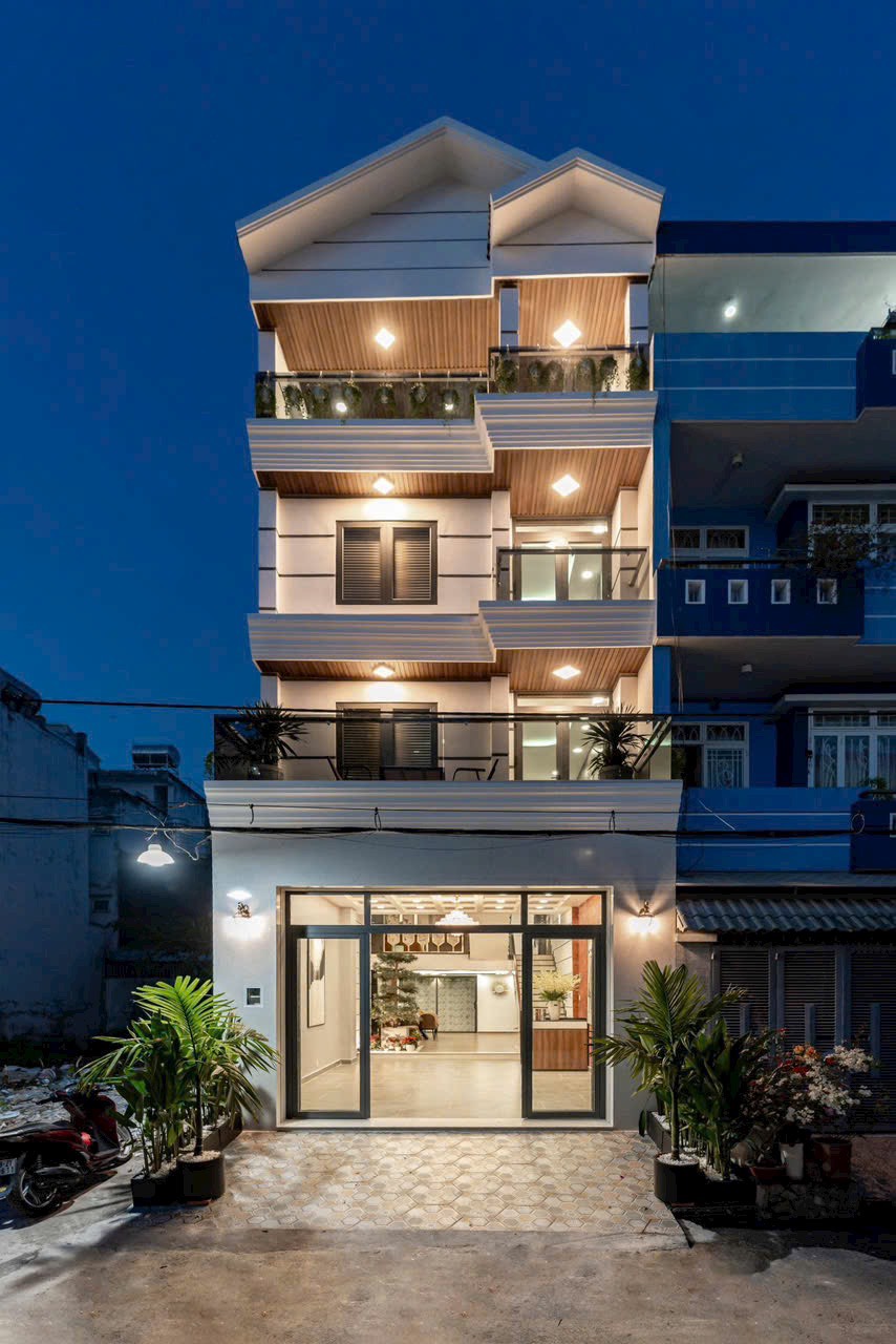 NHÀ PHỐ 5 TẦNG LIỀN KỀ PHÚ MỸ HƯNG - KDC TẠ THỊ NGỌC THẢO, HOÀNG QUỐC VIỆT, P. PHÚ THUẬN, Q7