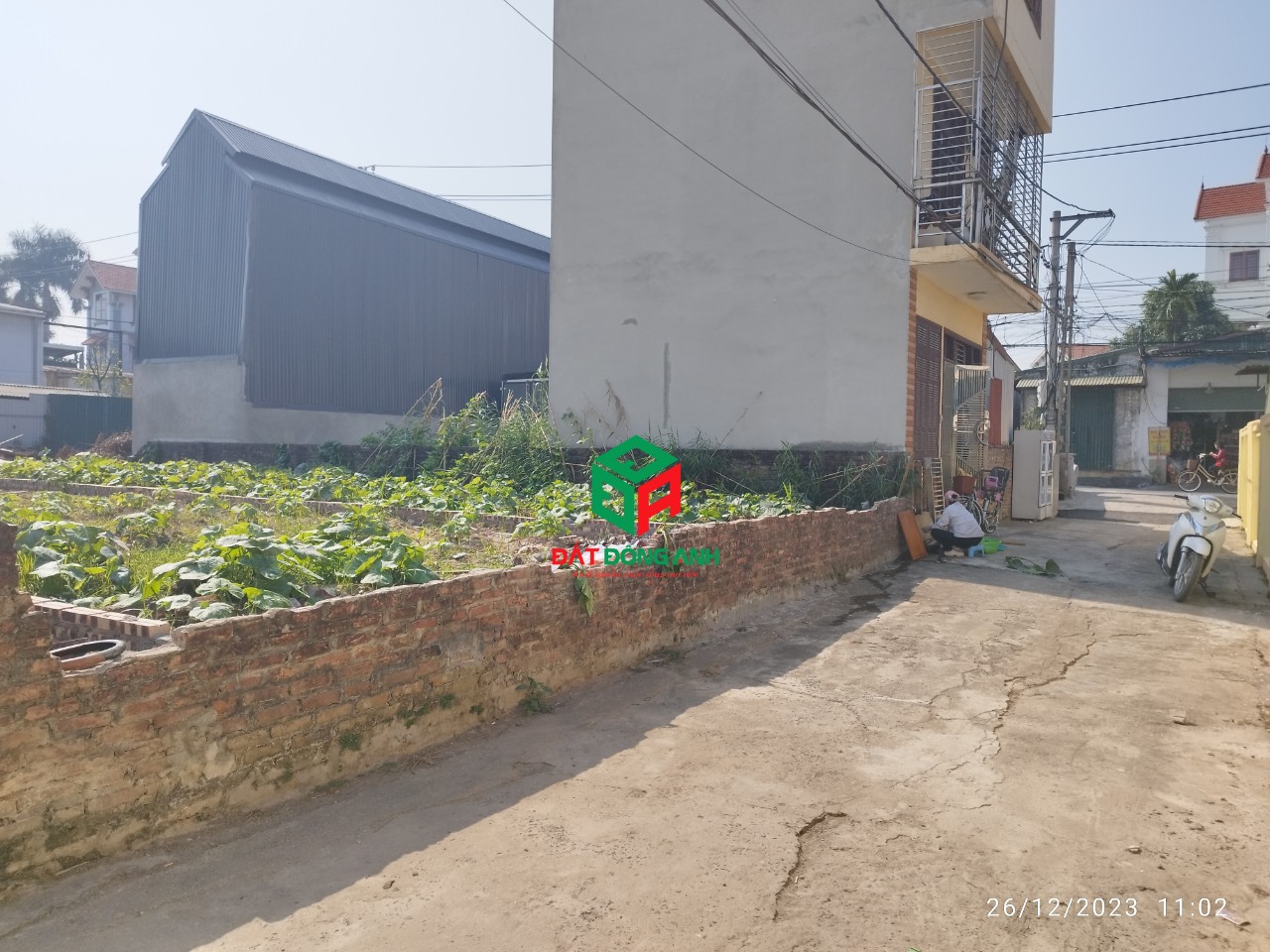 ✅ Bán 94,5m Đất Hải Bối, Đông Anh - Đường 4m - Cách trục chính 10m