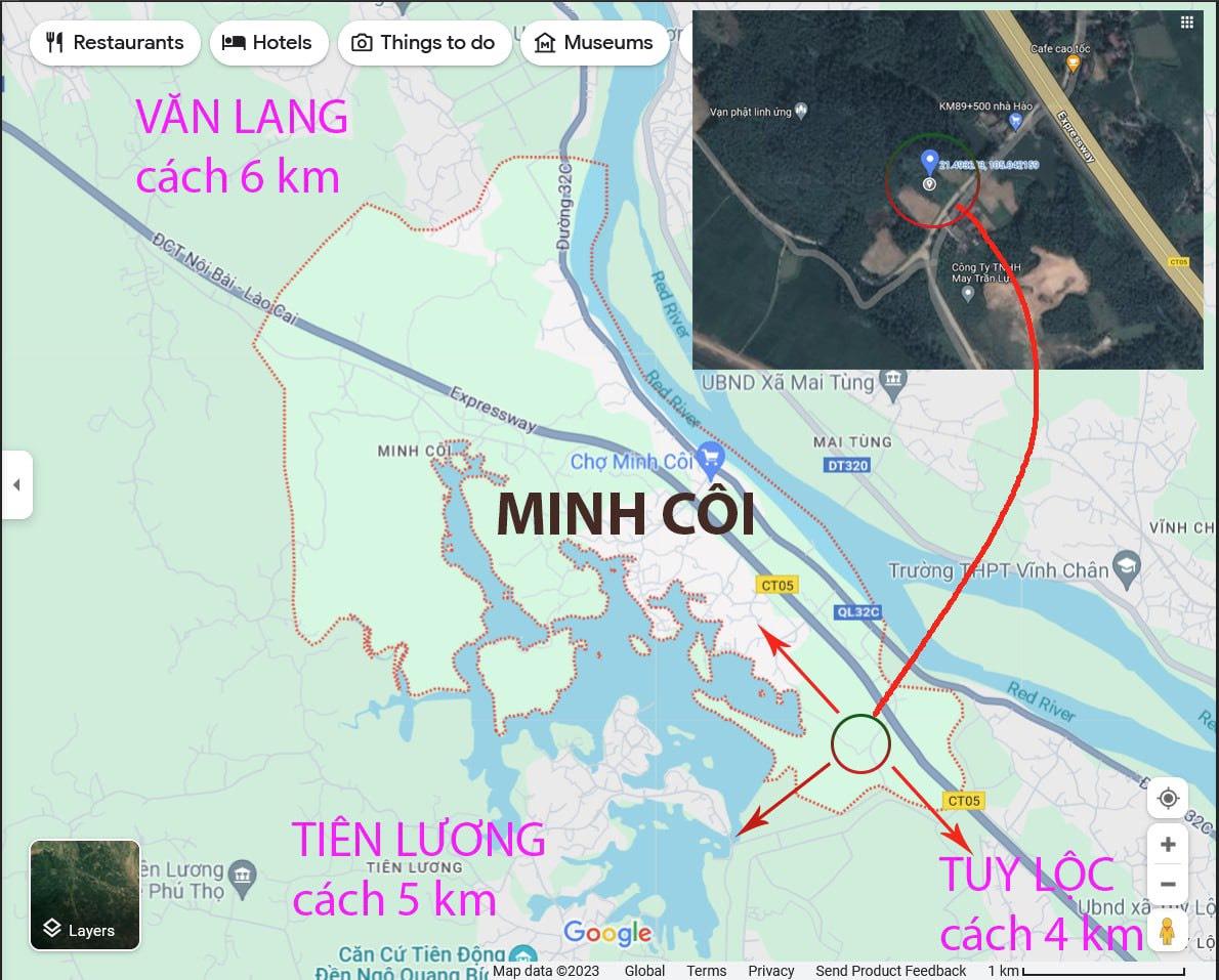 CHÍNH CHỦ - CẦN BÁN Đất Tại Khu 4,Xã Minh Côi, Huyện Hạ Hoà ,Tỉnh Phú Thọ