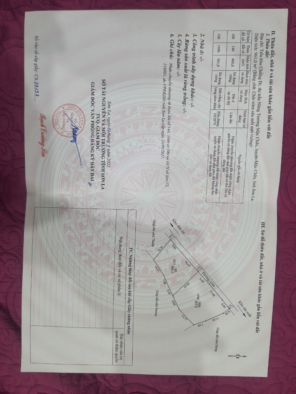 Cắt lỗ mảnh đất Mộc Châu để trả nợ gấp