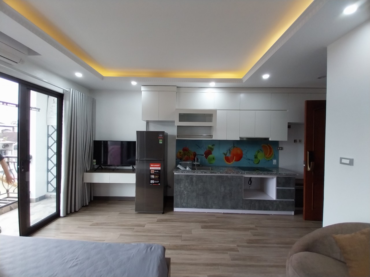 Cho thuê Căn Apartment tại ngõ 29 Võng Thị, Bưởi, Tây Hồ. Căn hộ View hồ. Chỉ 6.5tr