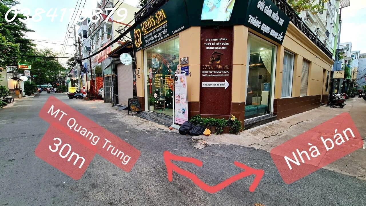 NHÀ QUANG TRUNG, GV, 44M2, 1 TRỆT, 2 LẦU, 3PN, 5,5 TỶ