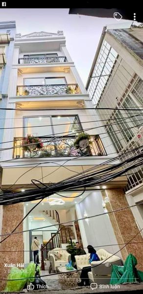 NHÀ MỚI ĐẸP ĐÓN TẾT 4 TẦNG DT:36M2 3 PHÒNG NGỦ MT:3.5M GIÁ:4.56 TỶ NGÕ RỘNG THÔNG TRƯỚC NHÀ RỘNG 3M PHỐ HOÀNG MAI QUẬN