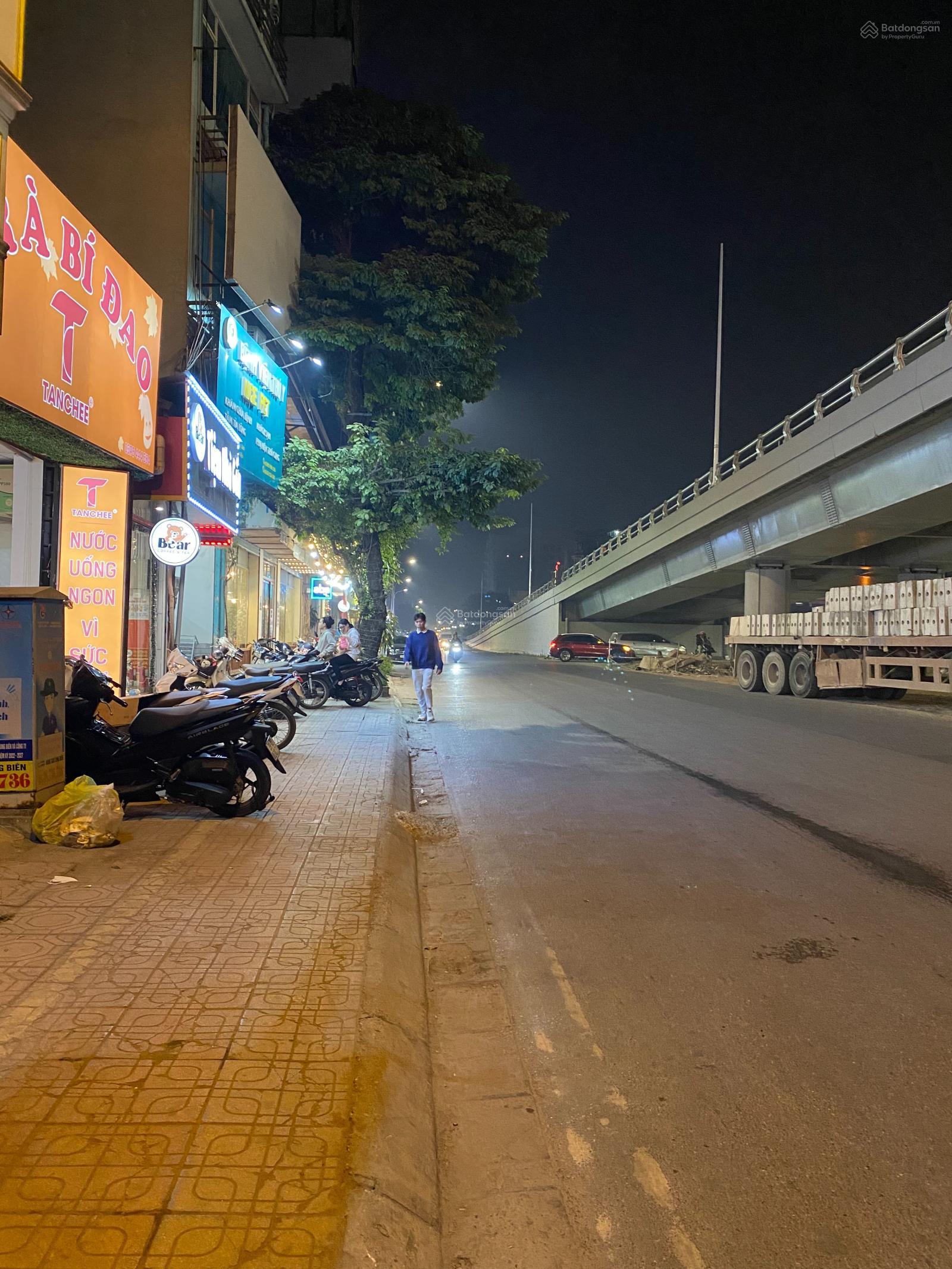 Bán đất mặt phố Hồng Tiến Gần 90m2, MT 6m, Giá 23.5 tỷ, Kinh doanh đỉnh, vỉa hè.