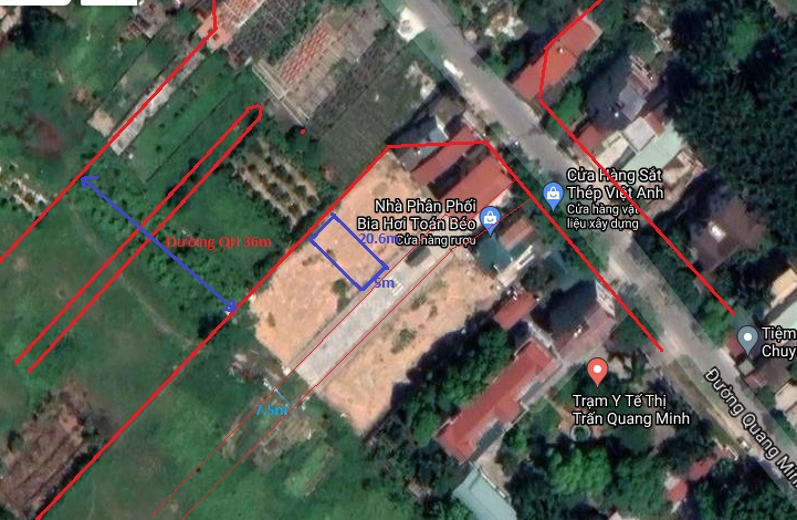 103M2_ĐẤT LIỀN KỀ ĐẤU GIÁ THỊ TRẤN QUANG MINH_MÊ LINH_HÀ NỘI_GIÁ 4.4 TỶ