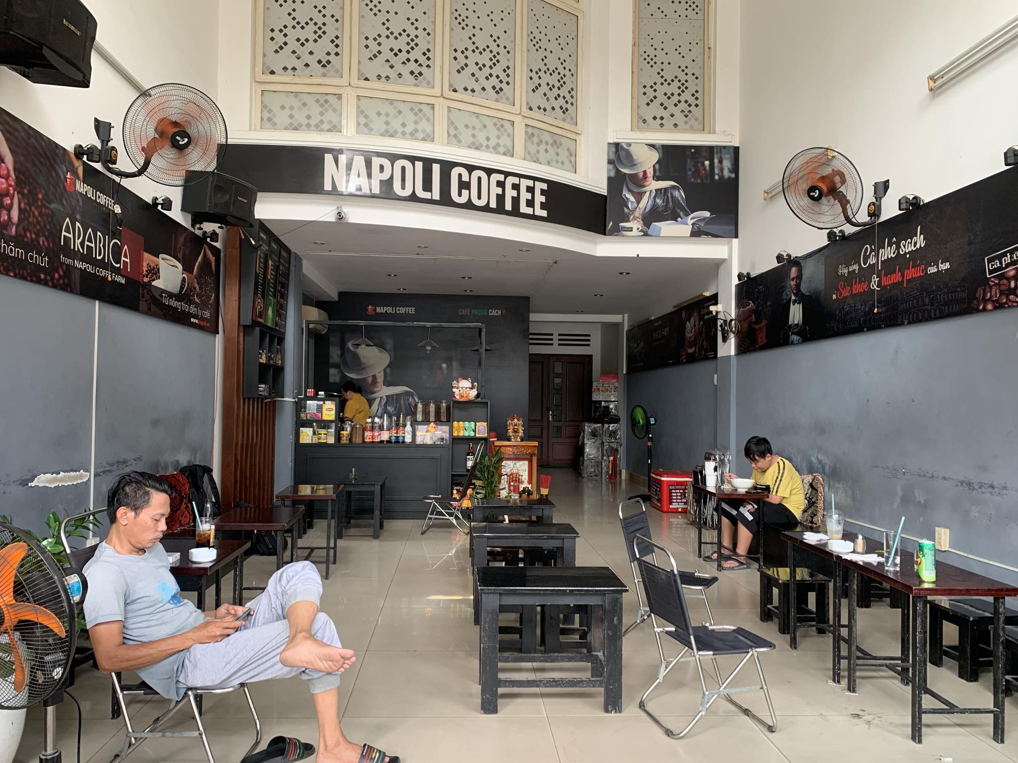 Quận 7 , Hot Hot ! Sang Rẻ Quán Cafe NapoLi - Giá Rẻ Chỉ 74 tr, MT Kinh doanh Khu Văn Phòng Cty Đông Nguyên